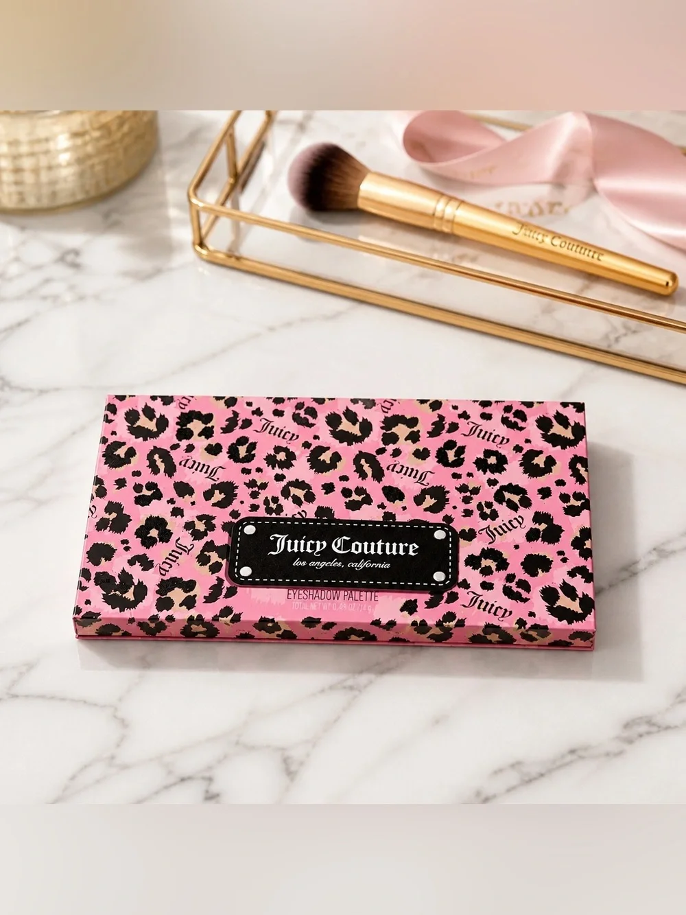 Juicy Couture Pink Leopard Eyeshadow Palette New In Box